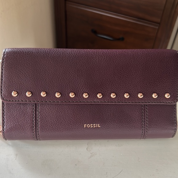 Fossil leather wallet - Picture 2 of 12